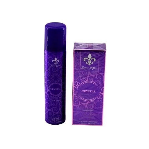 Lucien Lebron Crystal díszdobozos szett, 30 ml Női EDP + 75 ml dezodor, 11053