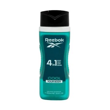 Reebok 4 az 1-ben Cool férfi tusfürdő, 400 ml, 11074