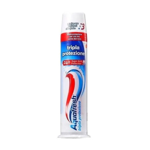 Aquafresh pumpás fogkrém, 100 ml, 11160