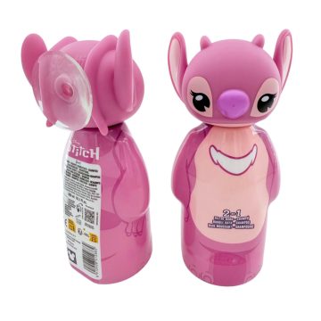  Stitch figurás flakonban habfürdő-sampon 300 ml - 11236