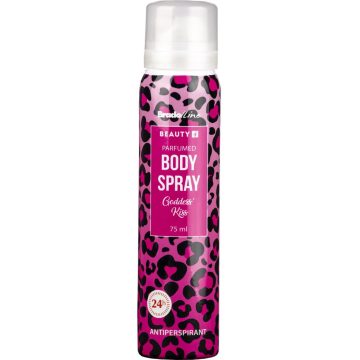   Bradoline, Beauty 4, Goddess' Kiss női izzadásgátló dezodor, 75 ml, 11357