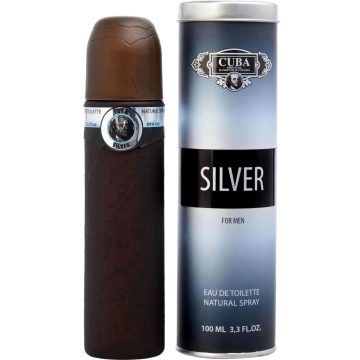 Cuba Silver, Férfi EDT parfüm, 100 ml, 11400