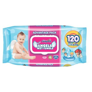 Ultra Compact 120 darabos nedves baba törlőkendő - 11416