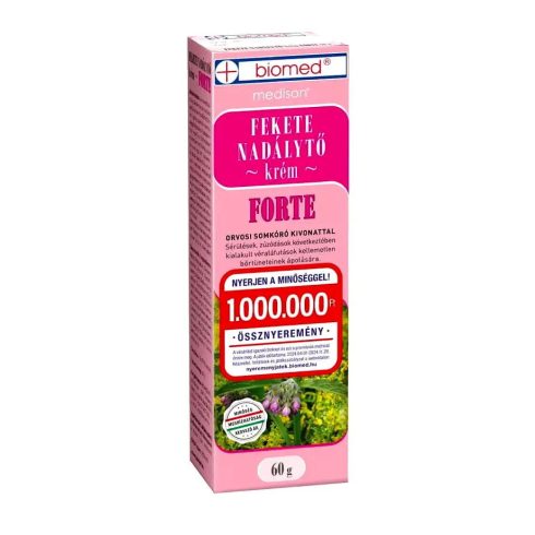 Biomed Forte, Fekete Nadálytő krém, 60 g, 11432