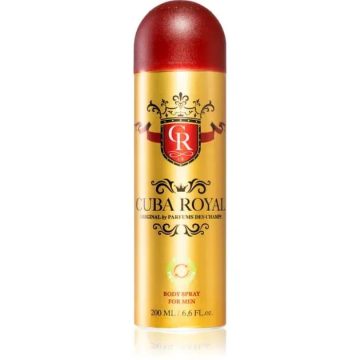 Cuba, Férfi dezodor spray, 200 ml, Royal, 11466