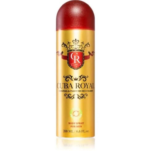 Cuba, Férfi dezodor spray, 200 ml, Royal, 11466