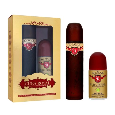 Cuba Royal ajándék szett, Férfi EDT 100 ml + 50 ml-es dezodor, 11522