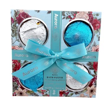 Aurora fürdőbomba silver, 4 x 100 g - 11526