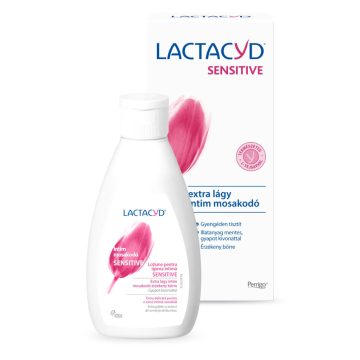 Lactacyd Sensitive, Intim mosakodó gél, 200 ml, 11543