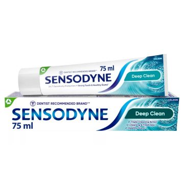 Sensodyne, Deep Clean fogkrém, 75 ml, 11592