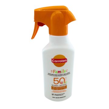 Carroten Milk 270 ml SPF50 naptej spray családi - 11628