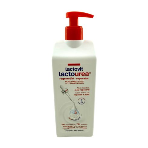 Lactovit Lactourea, regeneráló testápoló, 400 ml, 11675