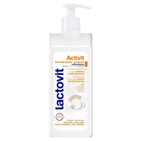 Lactovit Activit, bőrvédő hatású testápoló, 400 ml, 11676