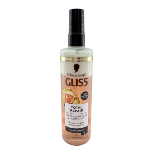 Gliss Express hajregeneráló balzsam 200ml, Total Repair - 11681