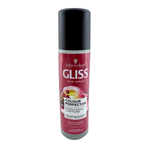 Gliss Express hajregeneráló balzsam 200ml, Colour Perfector - 11683