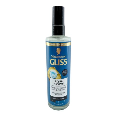 Gliss Express hajregeneráló balzsam 200ml, Aqua Revive - 11684