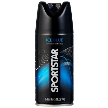 Sportstar, Ice Blue férfi dezodor spray, 150 ml, 11689