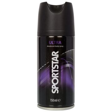 Sportstar, Ultra férfi dezodor spray, 150 ml, 11691