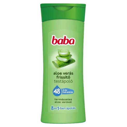 Baba, Aloe Verás testápoló, 400 ml, 11722