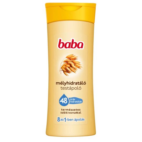 Baba, mély hidratáló testápoló, 400 ml, 11724