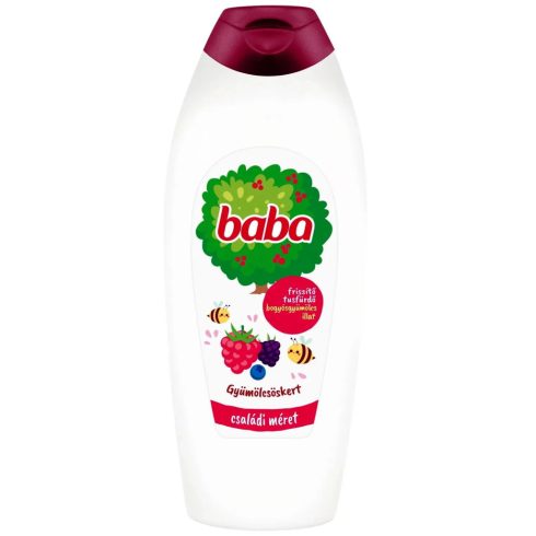 Baba, bogyós gyümölcs illatos tusfürdő, 750 ml, 11733