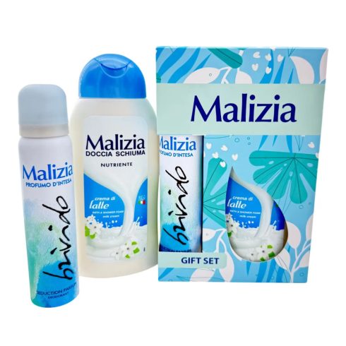 Malizia ajándék csomag női deo100 ml+tusfürdő 300 ml Latte - 11762