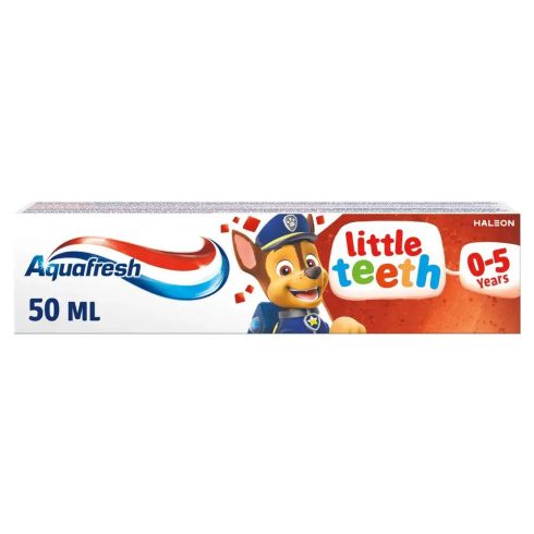 Aquafresh, Mancs őjráratos gyermek fogkrém, little teeth, 50 ml, 11943