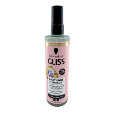   Gliss Express hajregeneráló balzsam 200ml, Split Ends Miracle - 12025