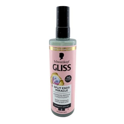 Gliss Express hajregeneráló balzsam 200ml, Split Ends Miracle - 12025