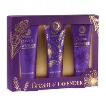 Aurora kéz-és testápoló szett levendula - 12172