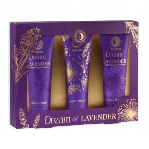 Aurora kéz-és testápoló szett levendula - 12172