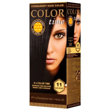 Color Time hajfesték, 11, kékes-fekete, 12188