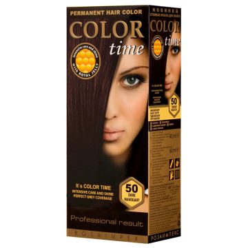 Color Time hajfesték, 50, sötét mahagóni, 12192