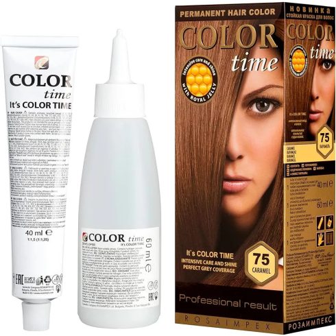 Color Time hajfesték, 75, karamell, 12194