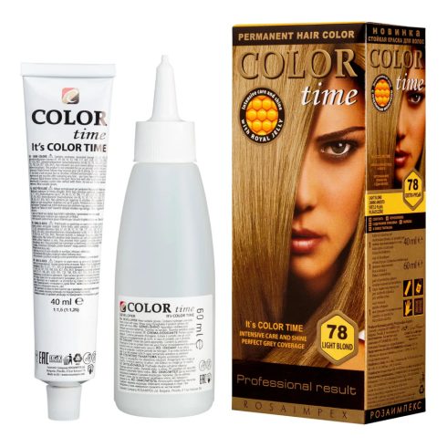 Color Time hajfesték, 78, világos szőke, 12196