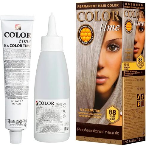 Color Time hajfesték, 88, ezüst szőke, 12197