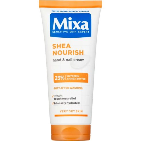 Mixa puhító kézkrém shea vajjal, 100 ml, 12238