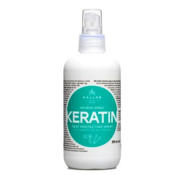 Kallos, Keratin Hővédő hajvasaló permet, 200 ml, 12284