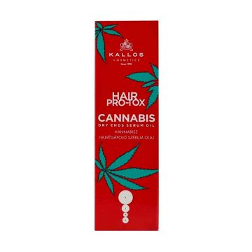   Kallos, Pro-Tox Cannabis, Hajvégápoló szérum, 50 ml, 12287