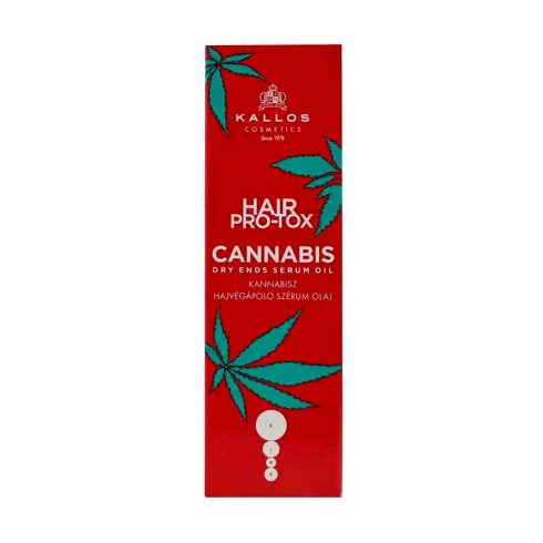 Kallos, Pro-Tox Cannabis, Hajvégápoló szérum, 50 ml, 12287