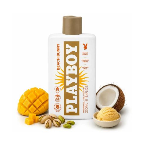 Playboy, Beach Bunny, 250 ml női tusfürdő, 12301