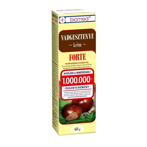 Biomed Forte, Vadgesztenye krém, 60 g, 12304