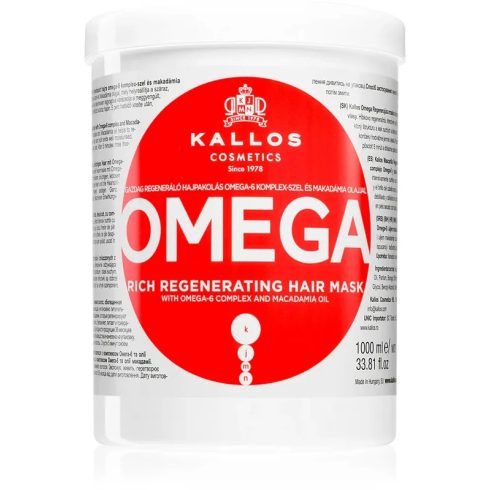 Kallos, Omega Hajpakoló, 1000 ml, 12309
