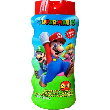 Super Mario habfürdő és sampon, 475 ml, 12336