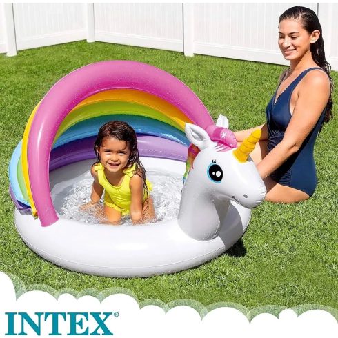 Intex, Unikornisos bébimedence, 127 x 69 x 102 cm, 12833
