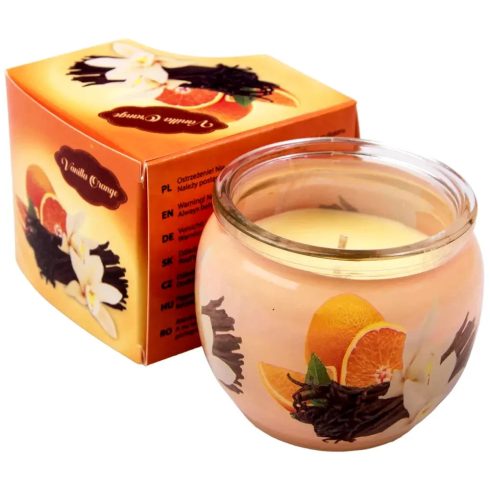 Poharas illatmécses, Vanilla Orange, 14265