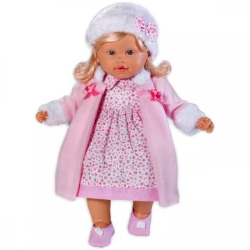 Loko hajasbaba - téli ruhában - 39 cm - 14525