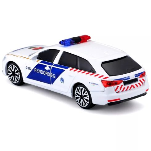 Bburago - Audi A6 Rendőrautó szirénázó - 1/43 - 15516