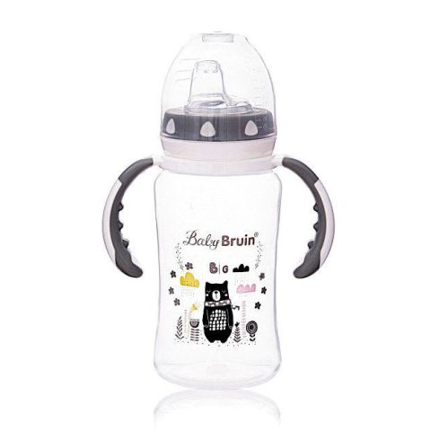 Széles nyakú tanulópohár itatócsőrrel - 300 ml - 15966