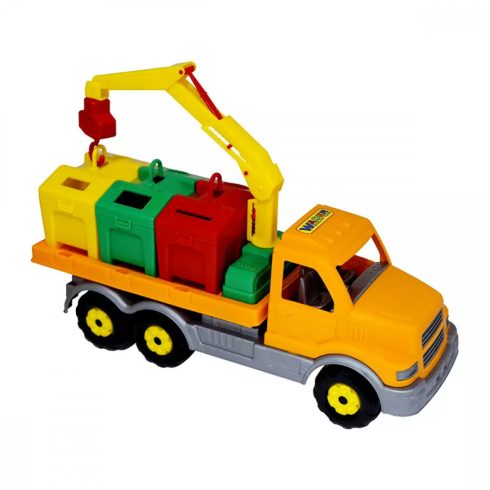 Polesie Játék szelektív kukásautó - 47 cm - 16047